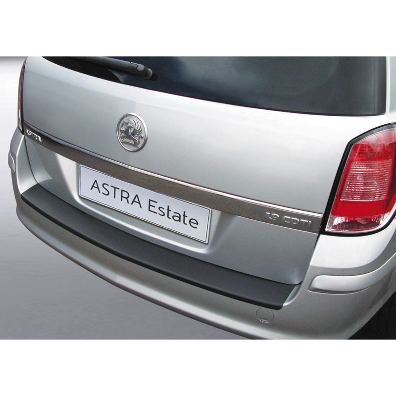 RGM, ABS Heckstoßstangenschutz passend für Opel Astra H Wagon Schwarz, Mattschwarz