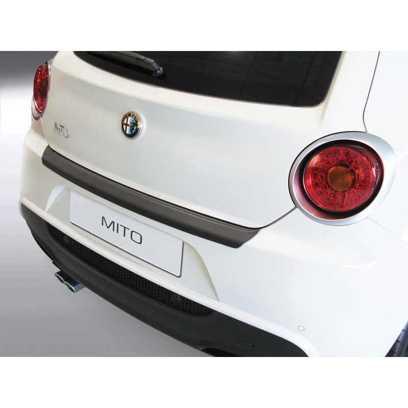 RGM, ABS Heckstoßstangenschutz passend für Alfa Romeo Mito 2008-2019 Schwarz, Mattschwarz