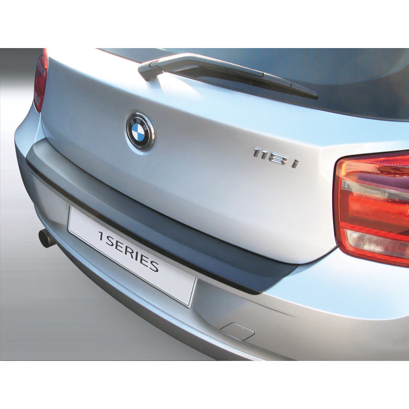 RGM, ABS Heckstoßstangenschutz passend für BMW 1er F20/F21 3/5 türer 2011-2015 Schwarz, Mattschwarz