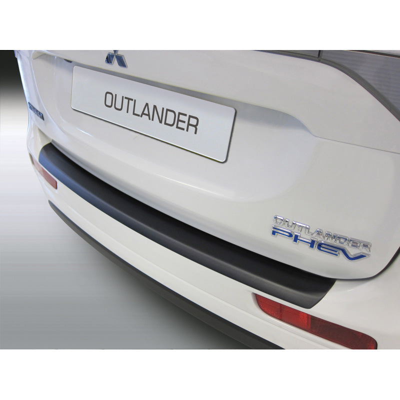 RGM, Bagkofangerbeskytter, ABS plastik, passer til Mitsubishi Outlander 9/2012-9/2015 Black