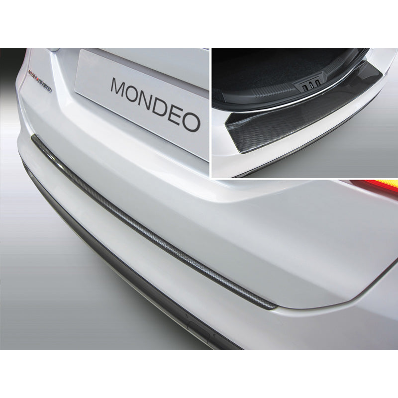 RGM, Bagkofangerbeskytter, ABS-plast, Carbonlook, Passer til Ford Mondeo V 5-dørs (2/2015-), 'Specialtilpasset'
