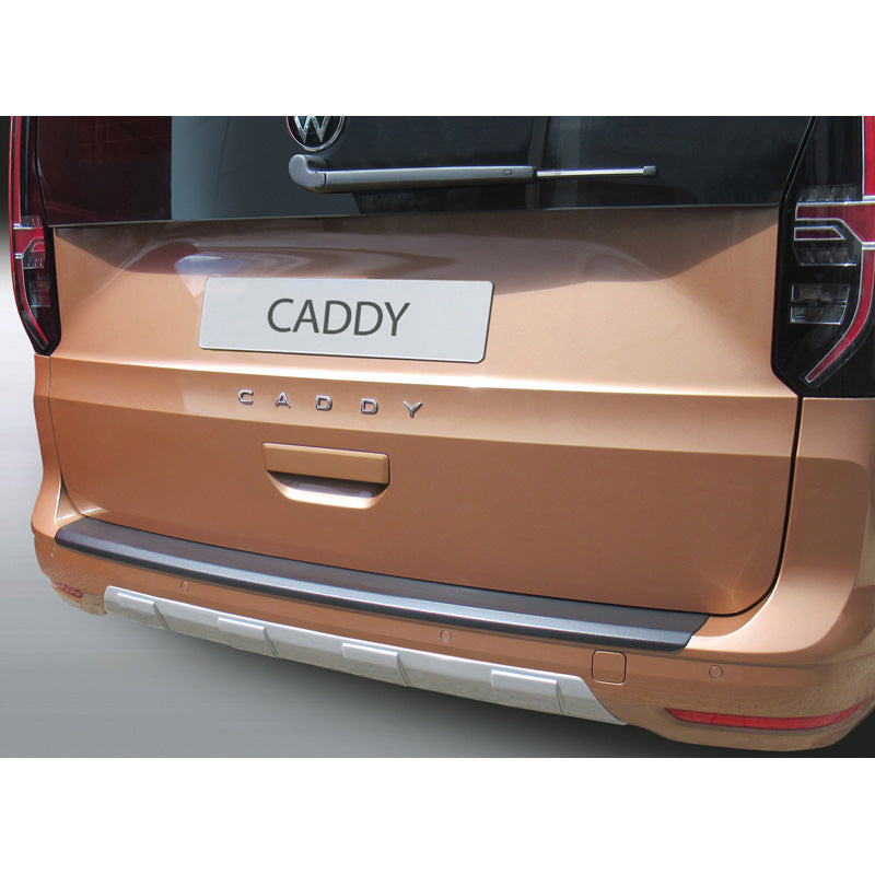 RGM, Rear bumper skirt 'Skid-Plate', passer til Volkswagen Caddy V Box/MPV 2020- Silver (ABS)