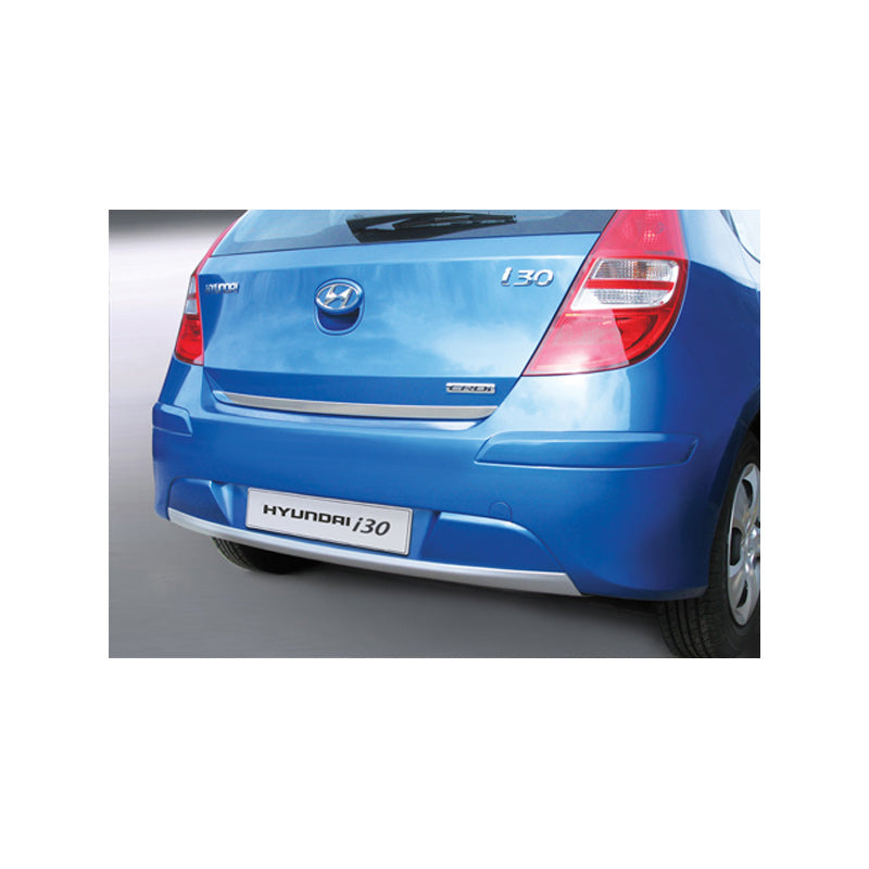 RGM, Rear bumper skirt (Diffusor), passer til Hyundai i30 HB 5-doors 2010-2013 silver (ABS)