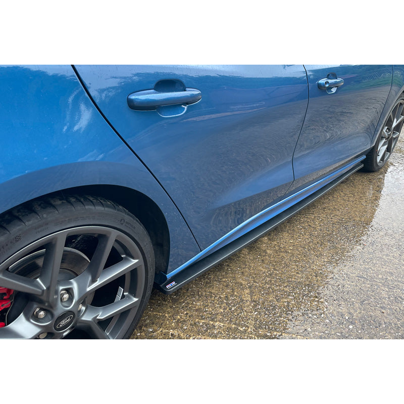 RGM, Set Sideskørter, passer til Ford Focus IV ST & ST-Line 2018- - Black (ABS)