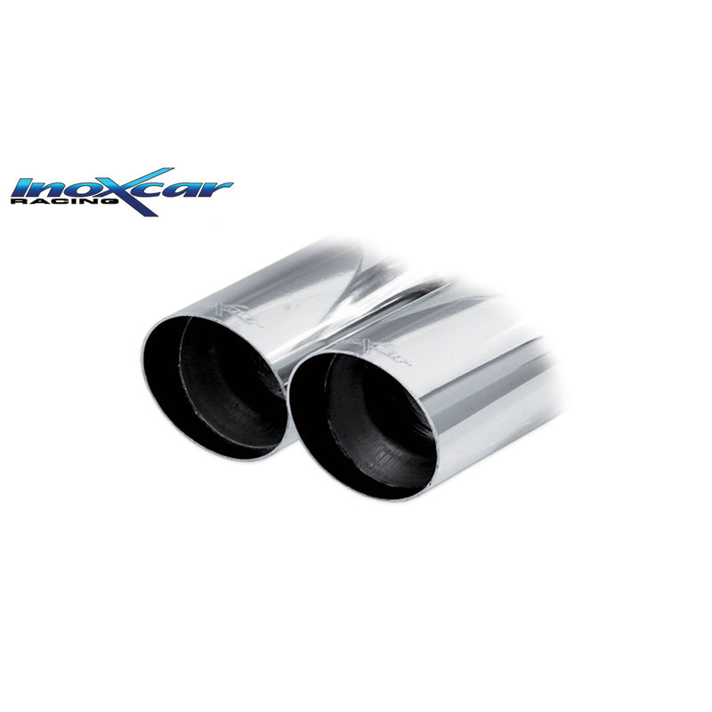 InoXcar, Sportsudstødning, passer til Volkswagen Golf VII 1.6 TDI 105hp 2015- 2x80mm Racing
