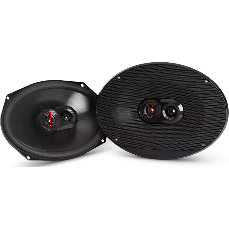 JBL, Stage3 9637, 6x9'' 3-vejs bilhøjttalersæt, 375W, 2 ohm