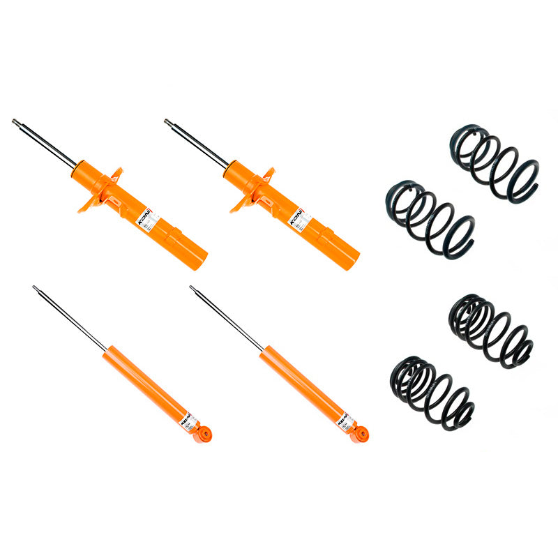 Koni, Str.T kit. passer til Seat Leon 5F & Golf VII 55mm original struts & multi-link rear / Foraksel weight from 1011kg (35mm) (1120-8432-1)