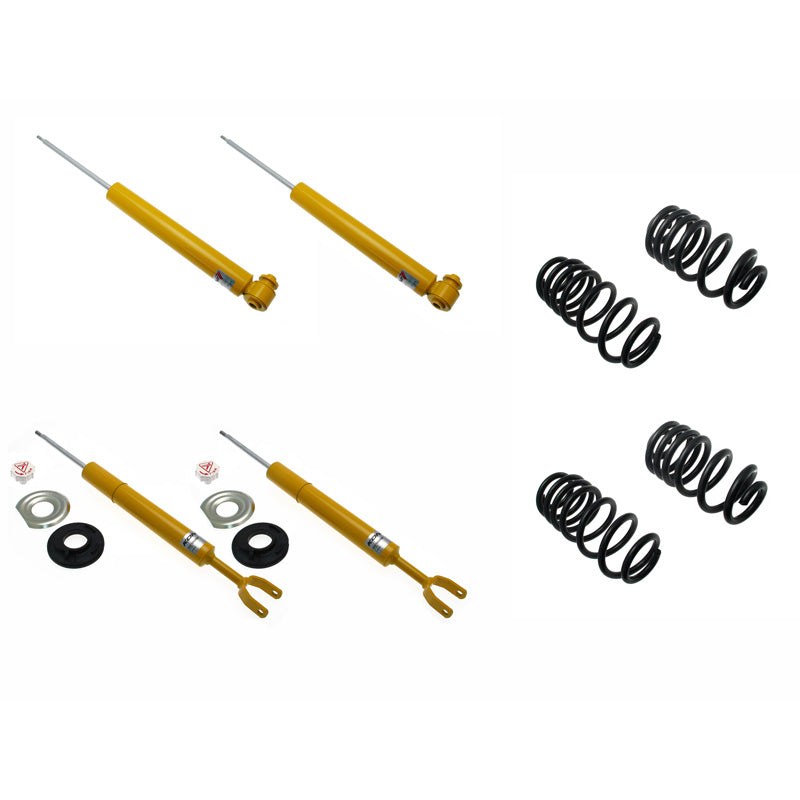 Koni Sport Kit. passer til Audi A6 (C6/4F) Sedan incl. Quattro 2004-2011 - 40/40mm - FA-Weight 1216kg- (1140-2002)