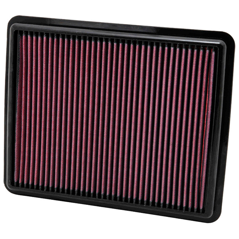 K&N, Panelfilter, passer til Hyundai Azera 3.3 / Santa Fe 2.4, 3.5 / Sonata 2.0, 2.4 / Kia Cadenza 3.3 / Optima 1.7D 2.0, 2.4 / Sorento 2.4, 3.5 (2010-2016)