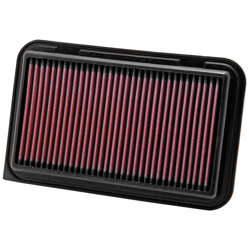 Filtro a pannello K&N, compatibile con Suzuki Swift 1.2 2010-2017, Splash 1.2 ex. 86HP 2010-2014, Wagon R 1.2 2011-2017 / Opel Agila 1.2 2010-2015 (33-2974)