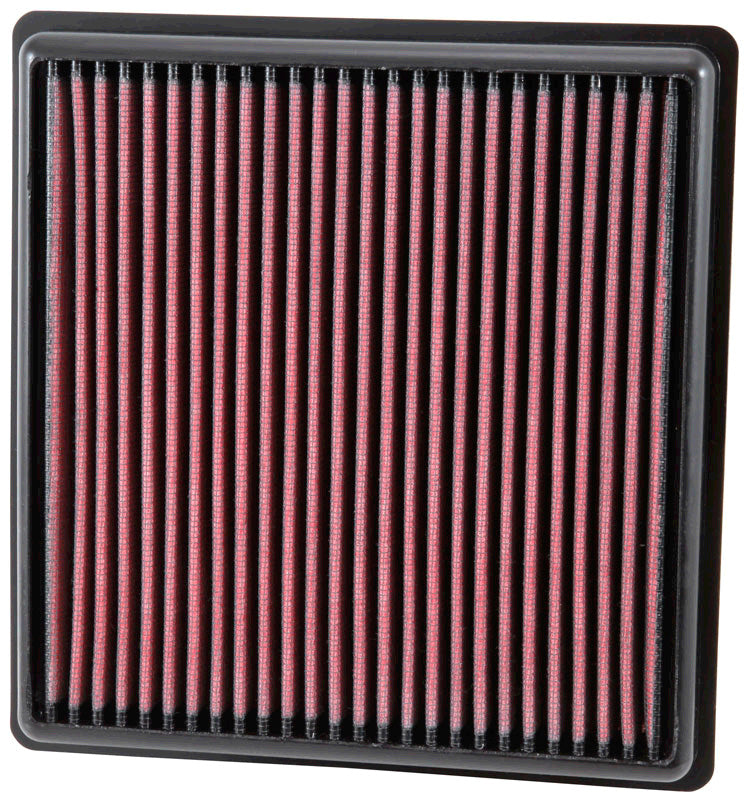 K&N, Panelfilter, Vaskbart & Genanvendeligt, Passer til Opel Adam 1.0/1.2/1.4 2012-, 'Optimeret Luftstrøm'
