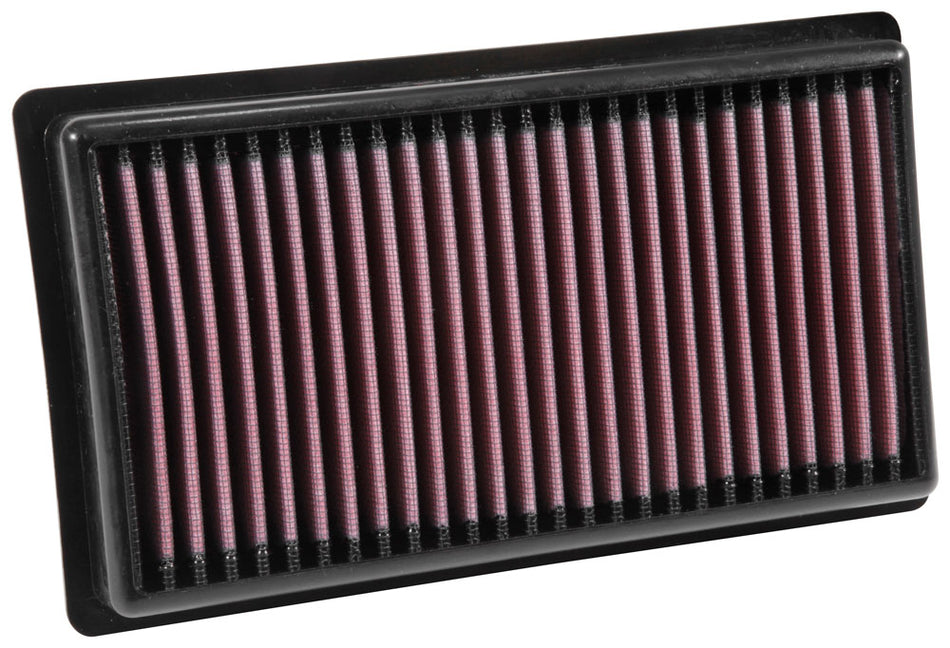 K&N Panelfilter, passer til Kia Rio 1.0, 1.2, 1.4, 1.4CDi & Rio XLine 1.4, 1.6 & Stonic 1.0, 1.6CDi 2017- (33-3081)