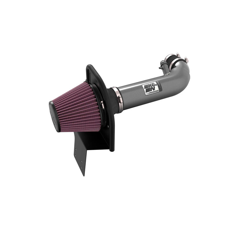 K&N, Inductionkit, Sølv, passer til Alfa Romeo Giulia (2016-) & Stelvio (2017-) 2.0L benzin