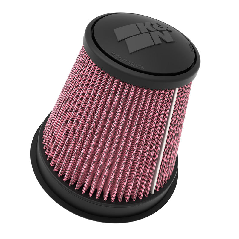 K&N, Universal Konisk Luftfilter, 127mm flange, 216mm bund, 127mm top, 203mm højde (RU-5303)