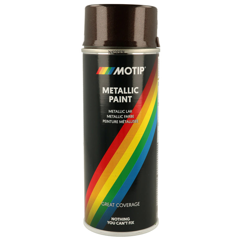 Motip, Metallic Lak, Brun, 400ml