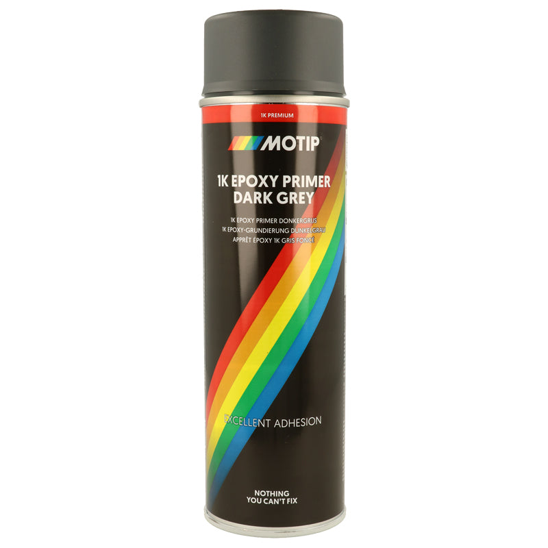 Motip, 1K Epoxy Primer, Mørkegrå, 500ml
