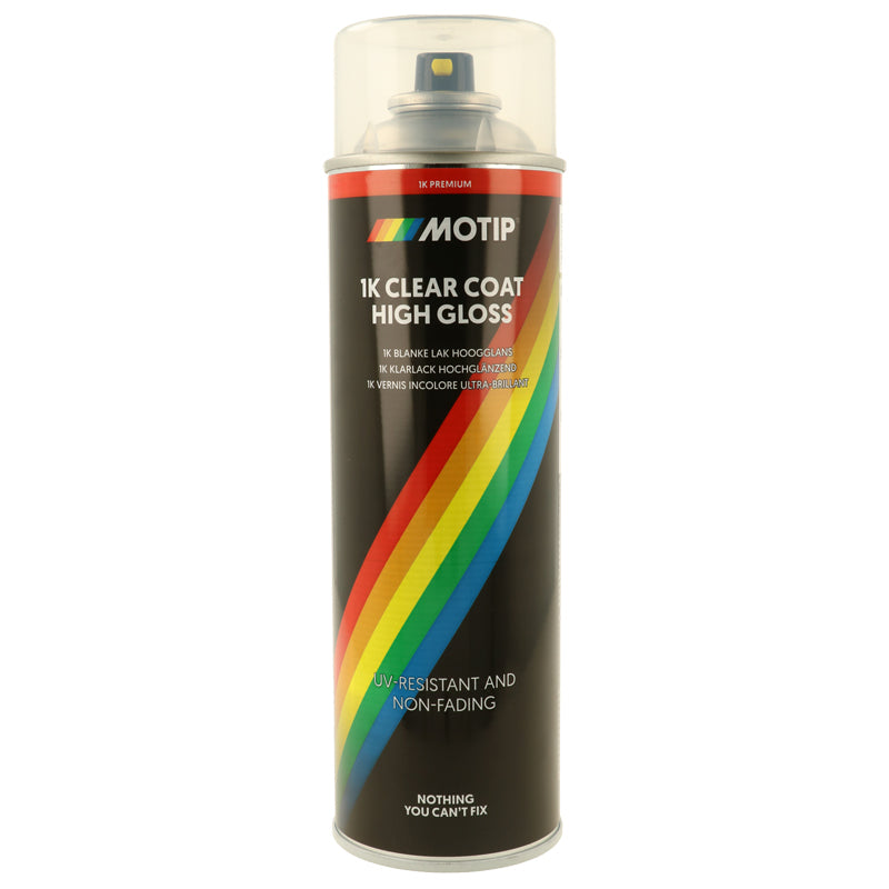 Motip, 1K Clear Coat (Varnish), High gloss, 500ml