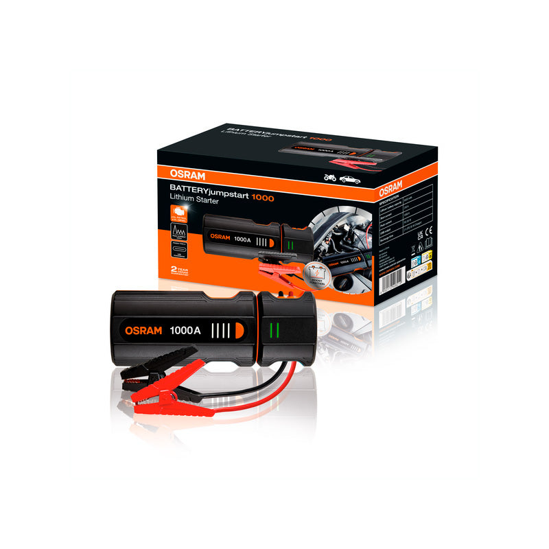 Osram, Batteryjumpstart 1000, Jumpstarter/Power Bank