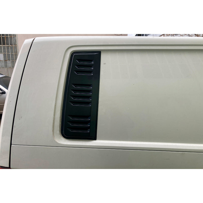 OneWay, Air Vents, Mat Sort, Passer til Volkswagen Transporter T5.1/T6/T6.1 (2010-2022), 2-delt sæt
