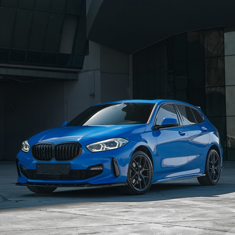OneWay, Komplet bodykit, Blank sort, passer til BMW 1-Series F40 M-Pack/M135i (2019-)