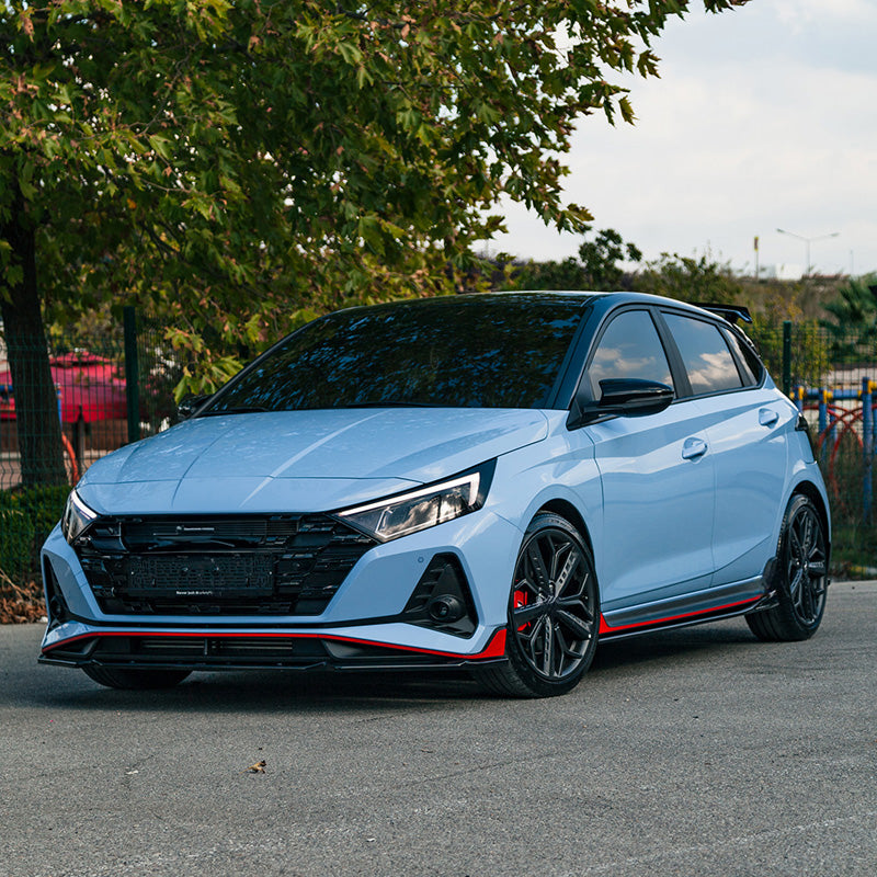 OneWay, Komplet bodykit, Blank sort, passer til Hyundai I20 N MK3 (2020-)