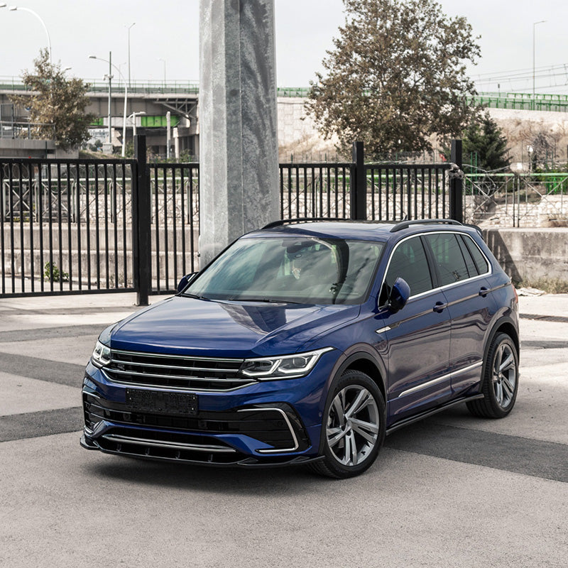 OneWay, Komplett Bodykit, Blank sort, passer til Volkswagen Tiguan II R-Line Facelift (2020-2024)