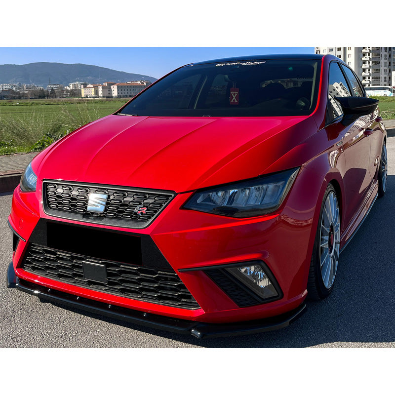 OneWay, Frontspoiler, Glossy Sort, Passer til Seat Ibiza (6F) 2017- inkl. FR