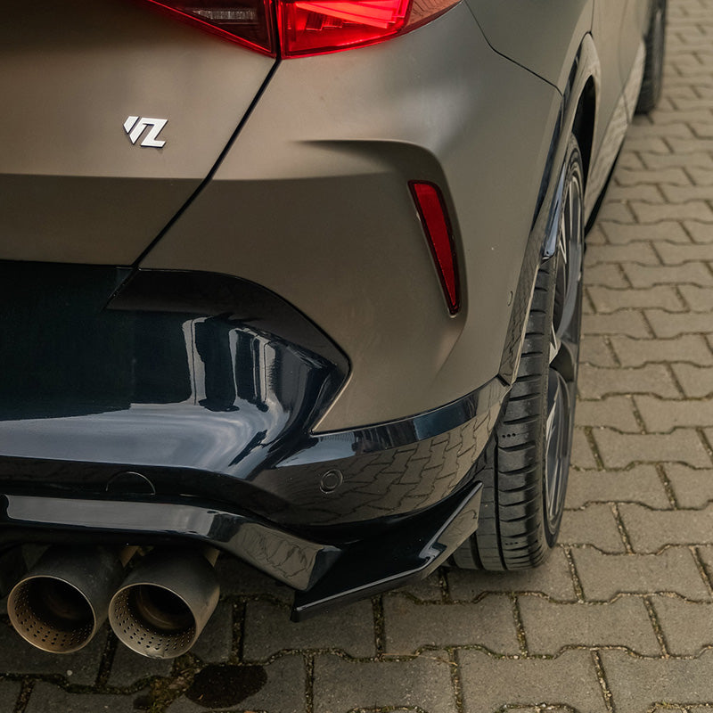 OneWay, Underlæbe, bag, Blank sort, passer til Cupra Formentor (2020-2024) & Facelift (2024-) - Version 3
