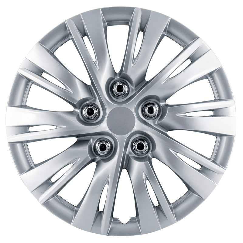 AutoStyle, Wheel Covers, 4 pcs, Ohio 15-inch silver