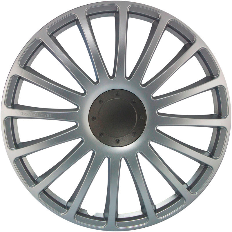 J-Tec, Satz  Radzierblenden Grand Prix 15-Zoll Silber, ABS