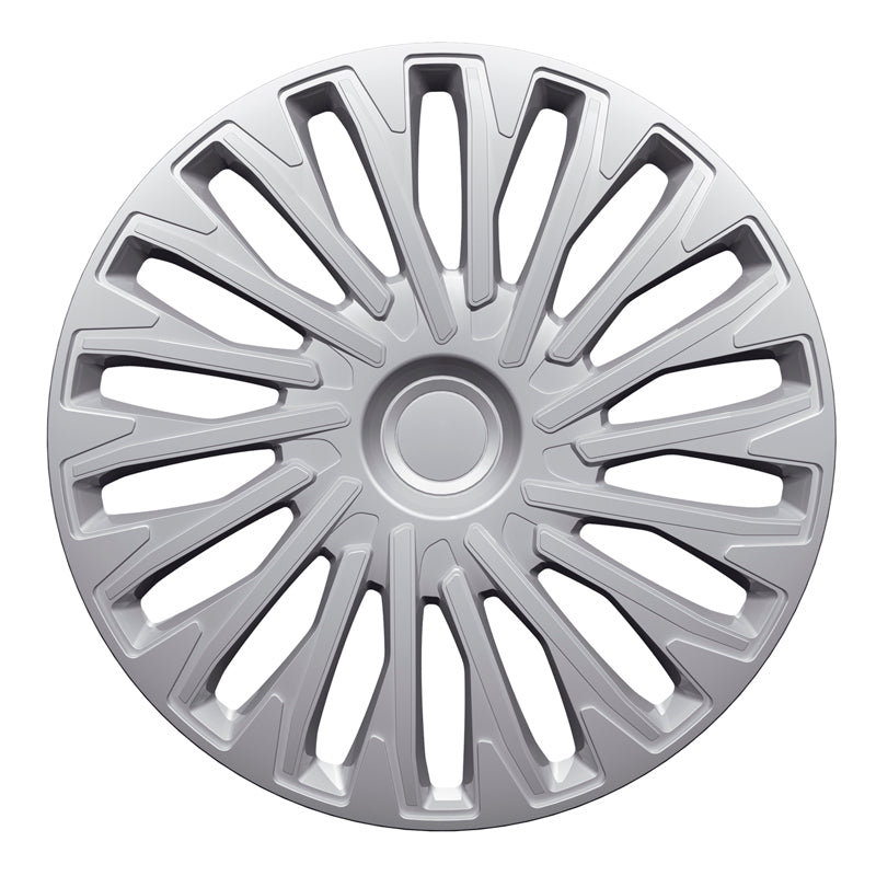 AutoStyle, Hjulkapsler, 4stk, Soho 13-tommer silver
