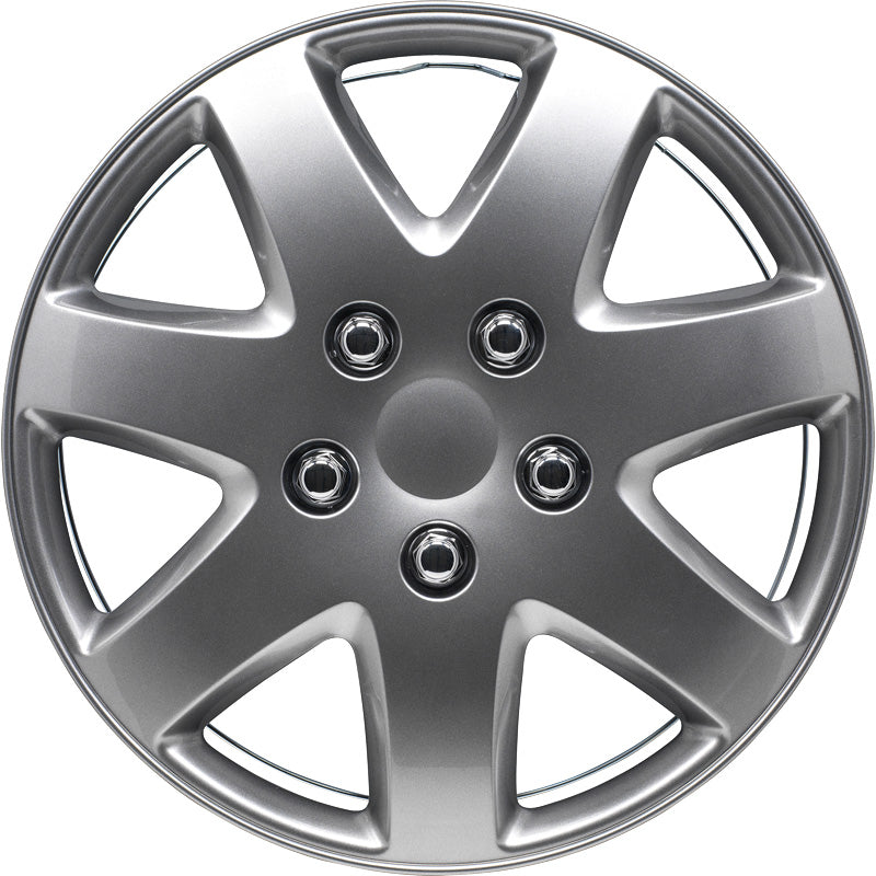 AutoStyle, Hjulkapsler, 4stk, Michigan 15-tommer gun-metal