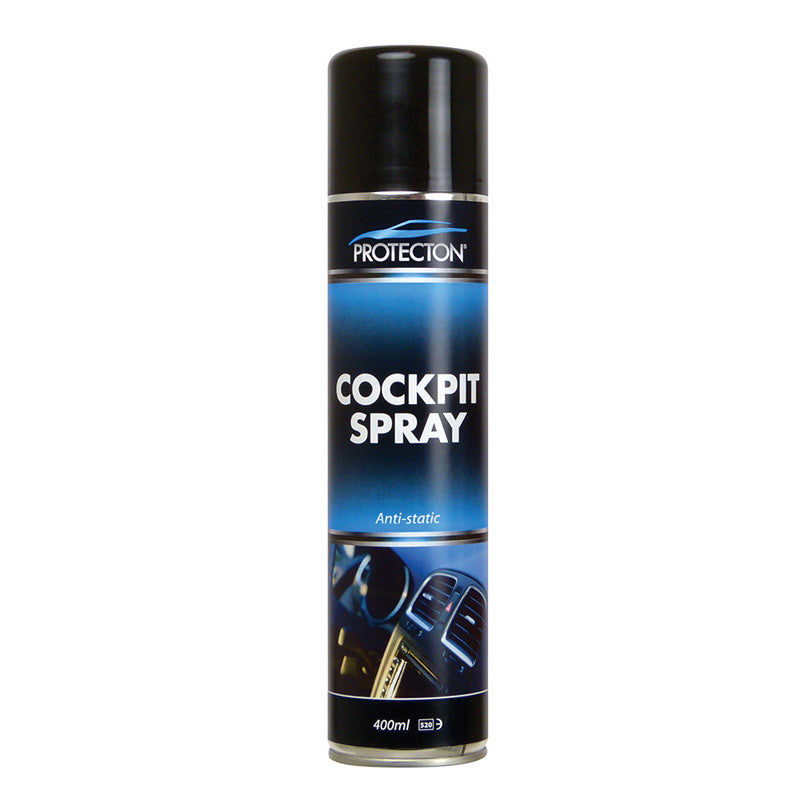 Protecton, Cockpit Rens & Beskyttelse - Anti-statisk - 400ml