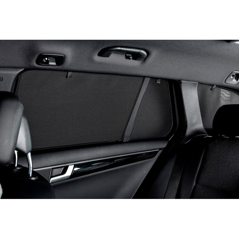 Car Shades, Solgardin (bageste sideruder), 4 stk., passer til Land Rover Defender D90 3-dørs (2020-)