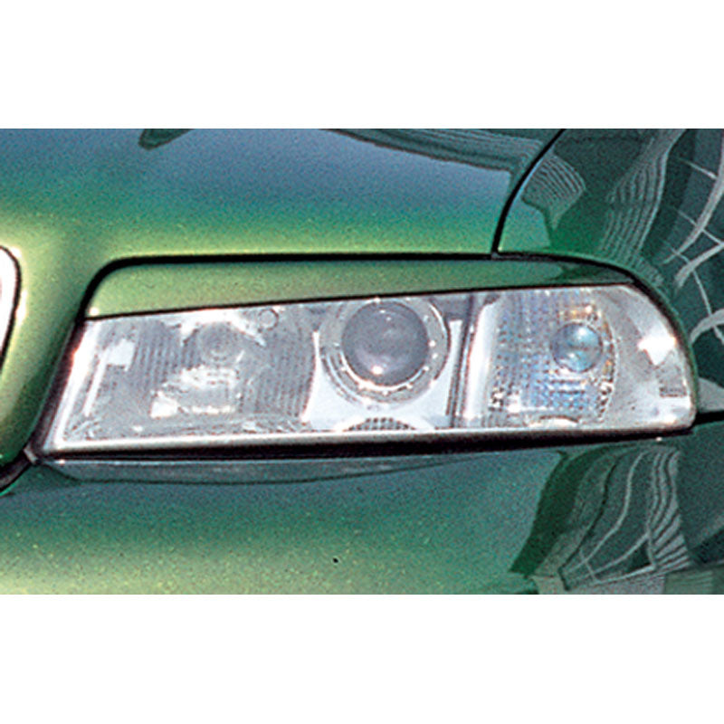 RDX Racedesign, Headlight Eyelids, fits Audi A4 B5 191995-1999 (ABS)