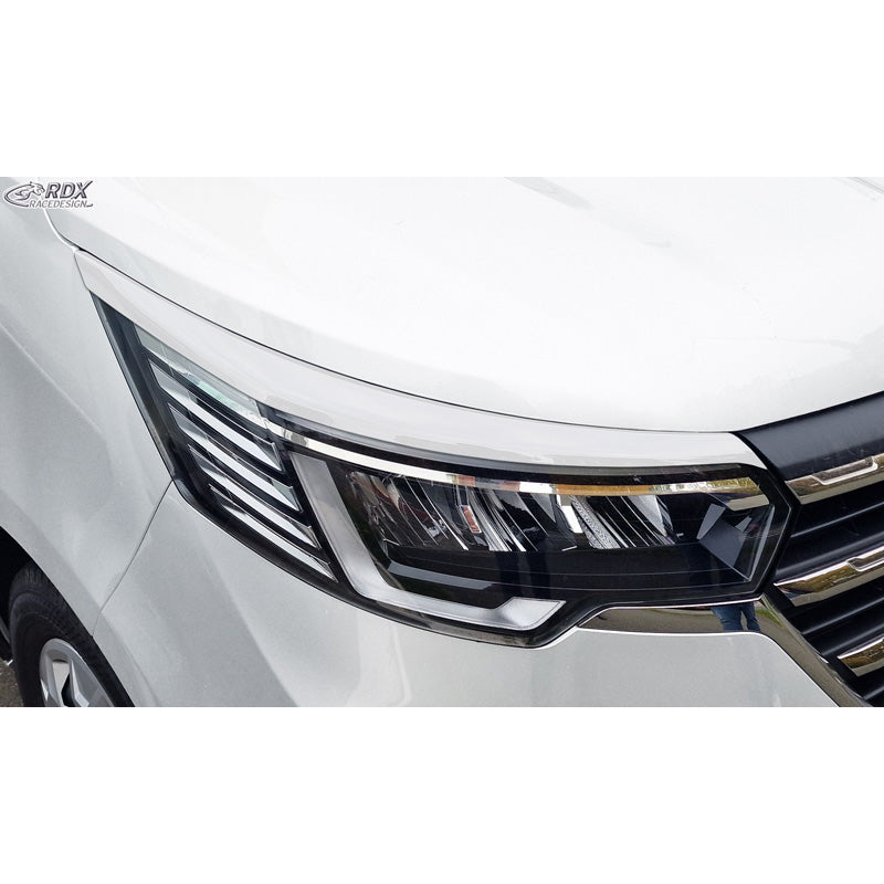RDX, Øjenskygge, ABS Blank Hvid, passer til Renault Master III Facelift (2019-2024)