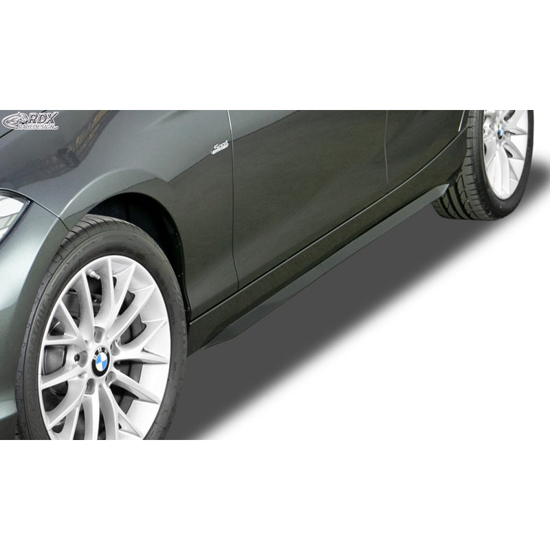 RDX Racedesign, Sideskørter 'Slim', passer til BMW 1-Series F20/F21 2011-2019 (ABS glossy black)