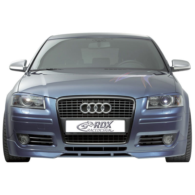 RDX Racedesign, Front spoiler, Fits Audi A3 8P Sportback 04-/3 doors 2005- (PU)