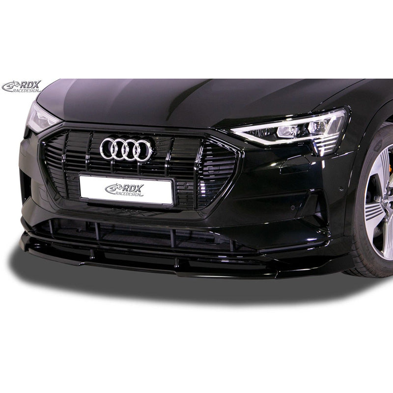 RDX Racedesign, Front spoiler Vario-X, passer til Audi E-Tron 2018- incl. Sportback (PU)