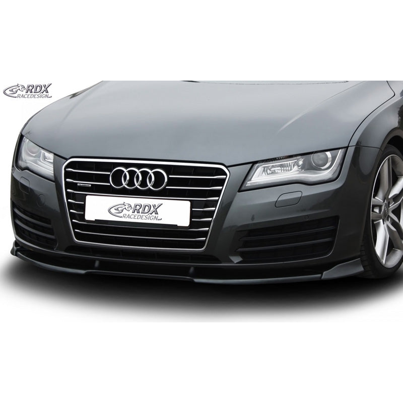 RDX Racedesign, Frontspoiler Vario-X passend für Audi A7 2010-2014 (PU), PU-Rim, Unlackiert