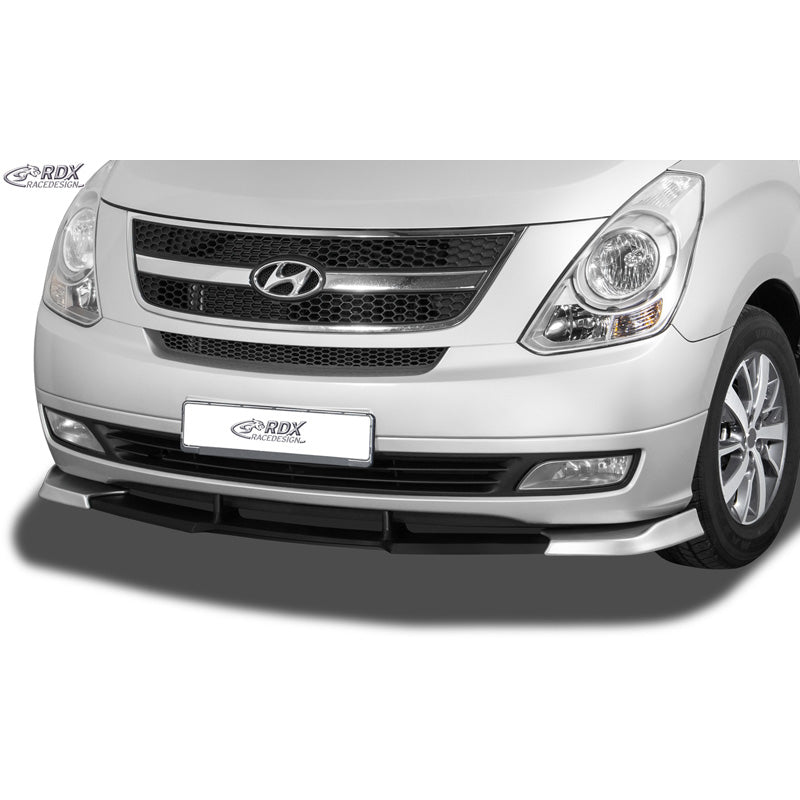 RDX, Frontspoiler VARIO-X, sort, passer til Hyundai H-1 Travel / Cargo / Starex / Grand Starex (2007-2018)