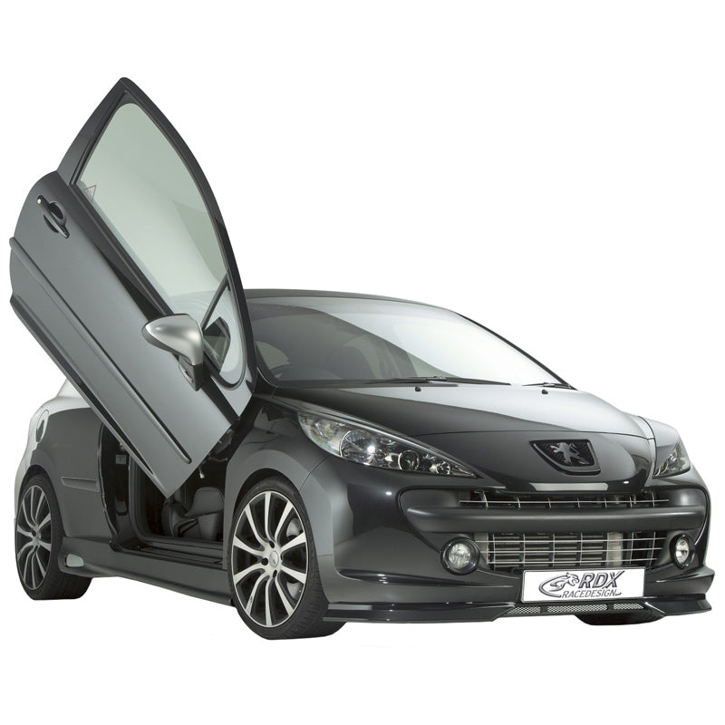 RDX Racedesign, Front spoiler, passer til Peugeot 207 2006-2009 (PU)