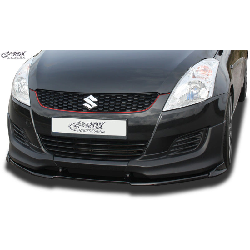 RDX Racedesign, Frontspoiler Vario-X, Passer til Suzuki Swift FZ/NZ 2010-2013, Ubehandlet PU