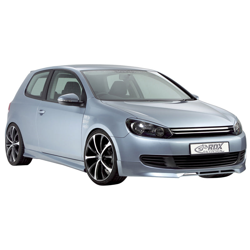 RDX Racedesign, Frontspoiler, Ubehandlet PU, Passer til Volkswagen Golf VI (2008-), ekskl. GTi/GTD/Plus