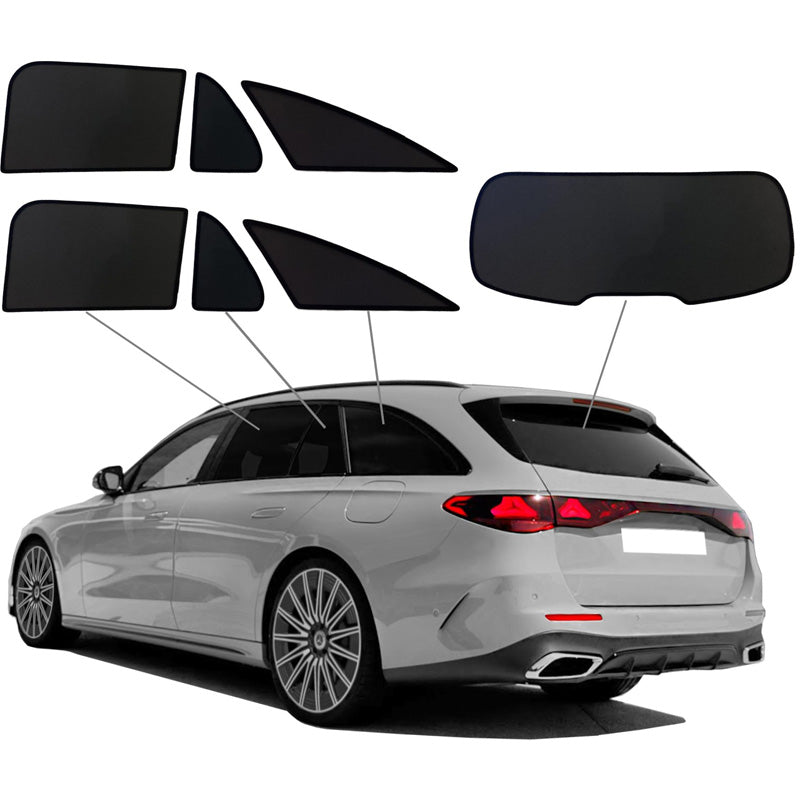 SunClip, Solgardiner & Privatlivsbeskyttelse, passer til Mercedes E-Class W214 Kombi (2023-)