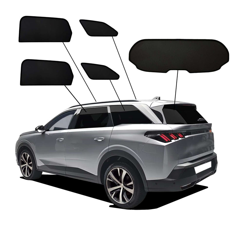 SunClip, Solgardin & Privatlivsbeskyttelse, passer til Peugeot 5008 III (2024-)