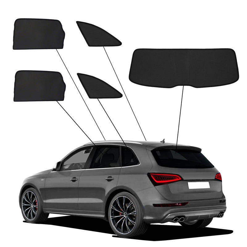SunClip, Solgardin og Privatlivsbeskyttelse, passer til Audi Q5 (8R) (2008-2016)