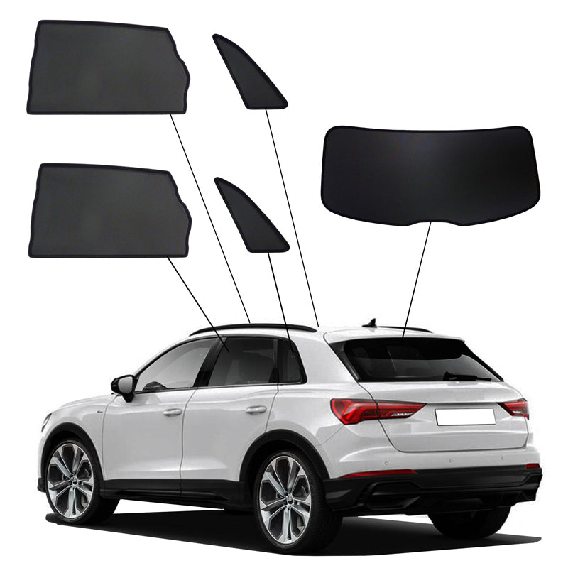 SunClip, Solgardin & Solskærm, passer til Audi Q3 (F3B) (2019-2025, ekskl. Sportback)