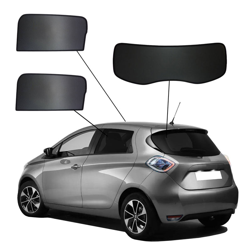 SunClip, Solgardin og Privatlivsbeskyttelse, passer til Renault Zoe (BFM) (2013-2024)