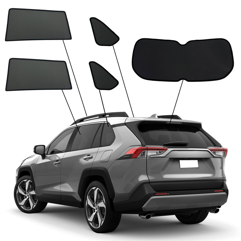 SunClip, Solgardin & Privatlivsbeskyttelse, passer til Toyota RAV4 V (2018-2025)